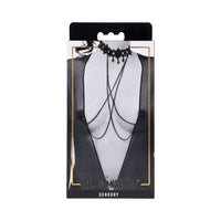 Lace Collar with Nipple Ties