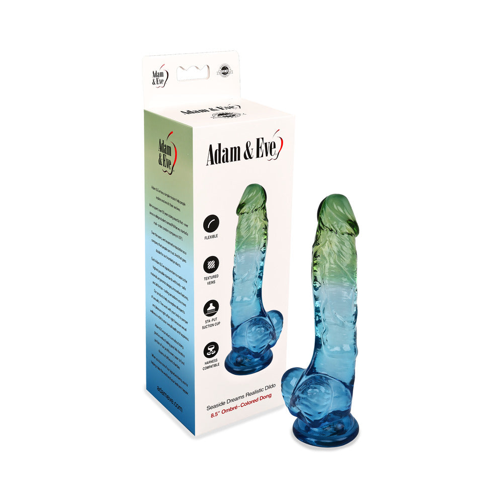 Seaside Dreams Realistic Dildo 8.5in