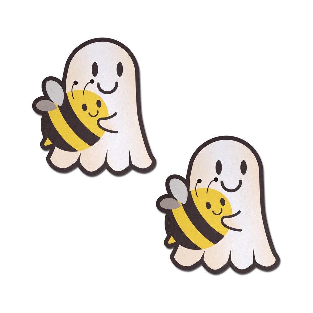 Boo-Bees Kawaii Ghost Bee Nipple Pasties