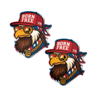 Pastease Patriotic Born Free Eagle Nipple Covers
