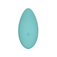 Spectrum Essentials Rechargeable Silicone Compact Vibrator - Blue