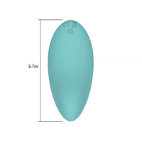 Spectrum Essentials Rechargeable Silicone Compact Vibrator - Blue