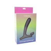 Dual Motor Rechargeable Silicone Slim Anal Vibrator