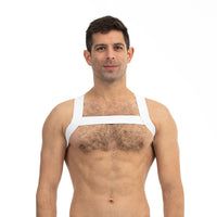 Prowler RED Sports Harness - White L/XL