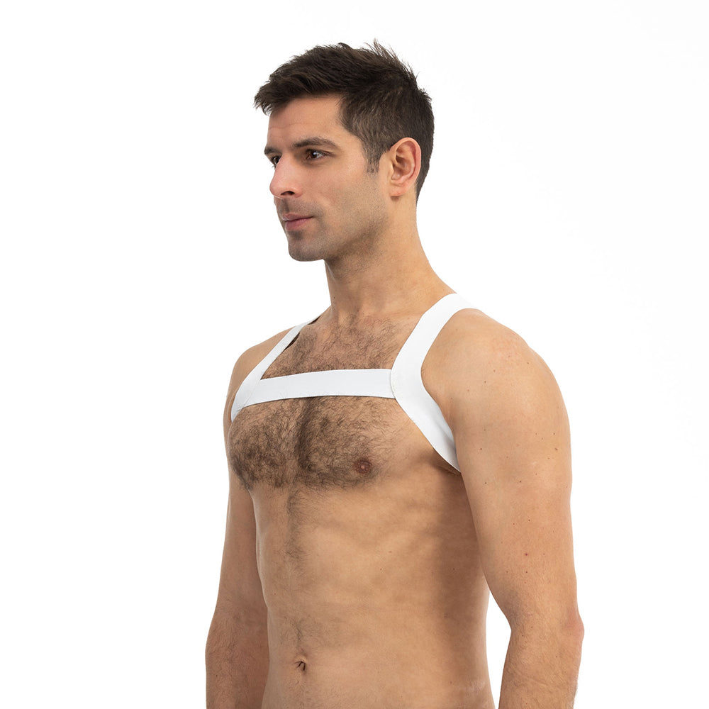 Prowler RED Sports Harness - White L/XL