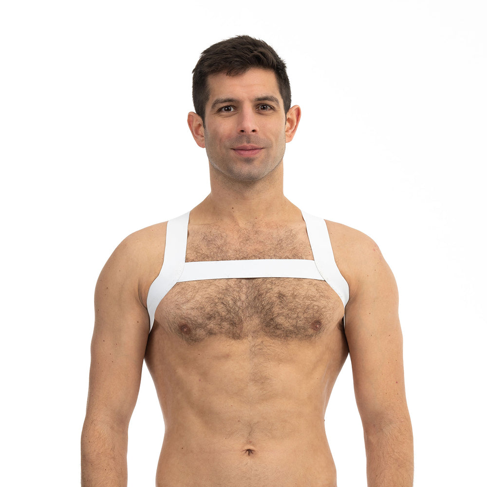 Prowler Red Sports Harness - White