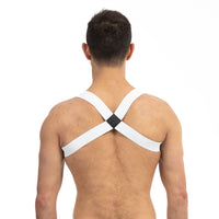 Prowler Red Sports Harness - White