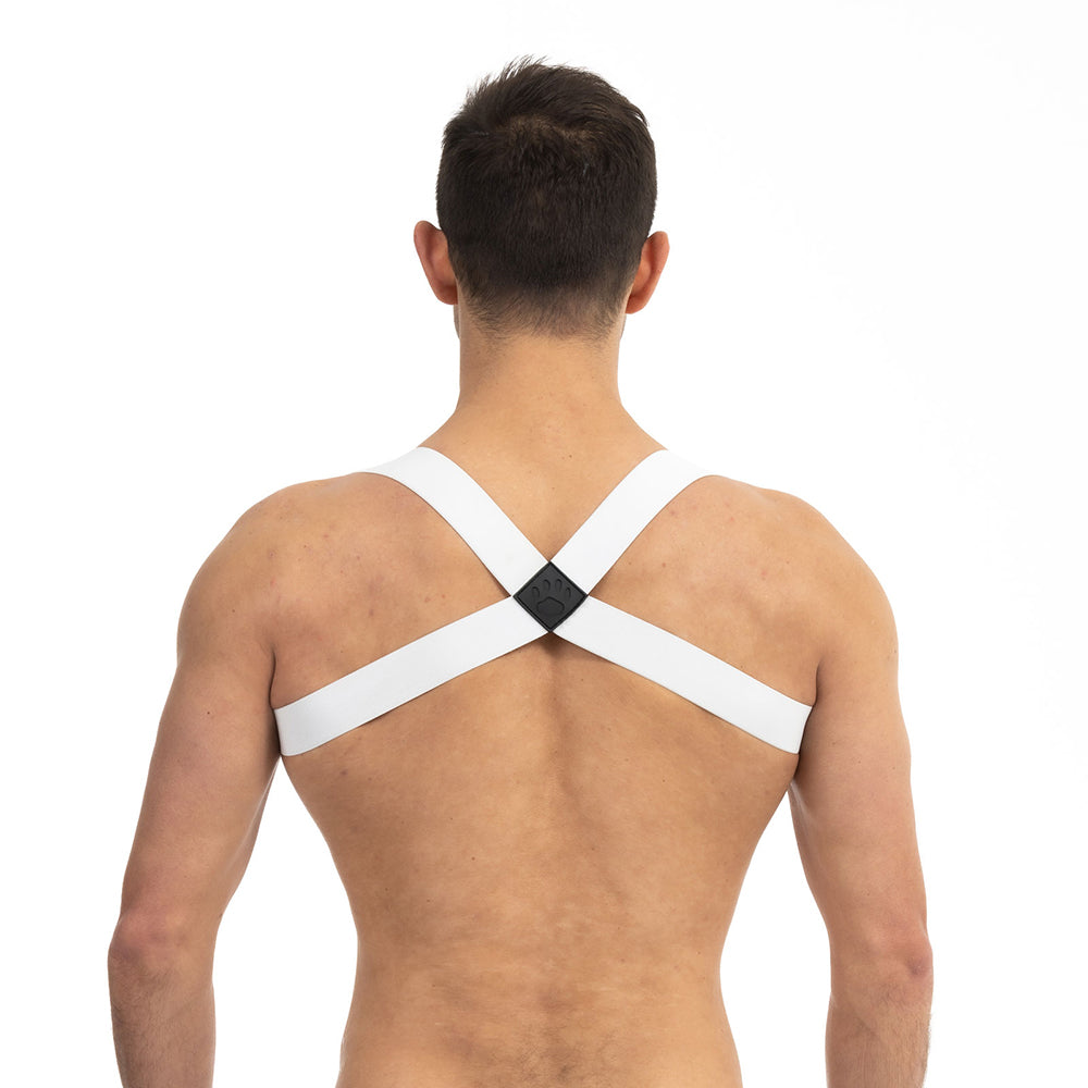 Prowler RED Sports Harness Lite - White L/XL
