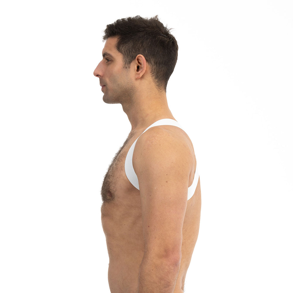 Prowler RED Sports Harness Lite - White S/M