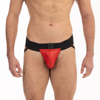 Prowler RED Pouch Jock in Black/Red - Small