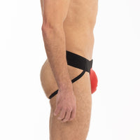 Prowler RED Pouch Jock in Black/Red - Small