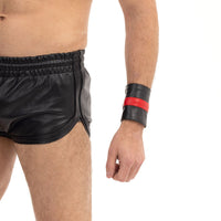 Prowler RED Leather Wrist Wallet Black/Red - Large