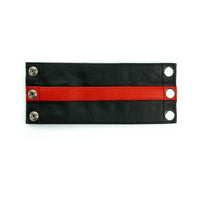 Prowler RED Leather Wrist Wallet Black/Red - Large