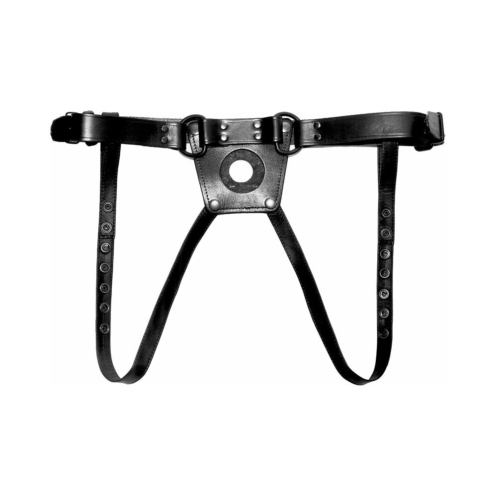 Prowler RED Leather Dong Harness - Large