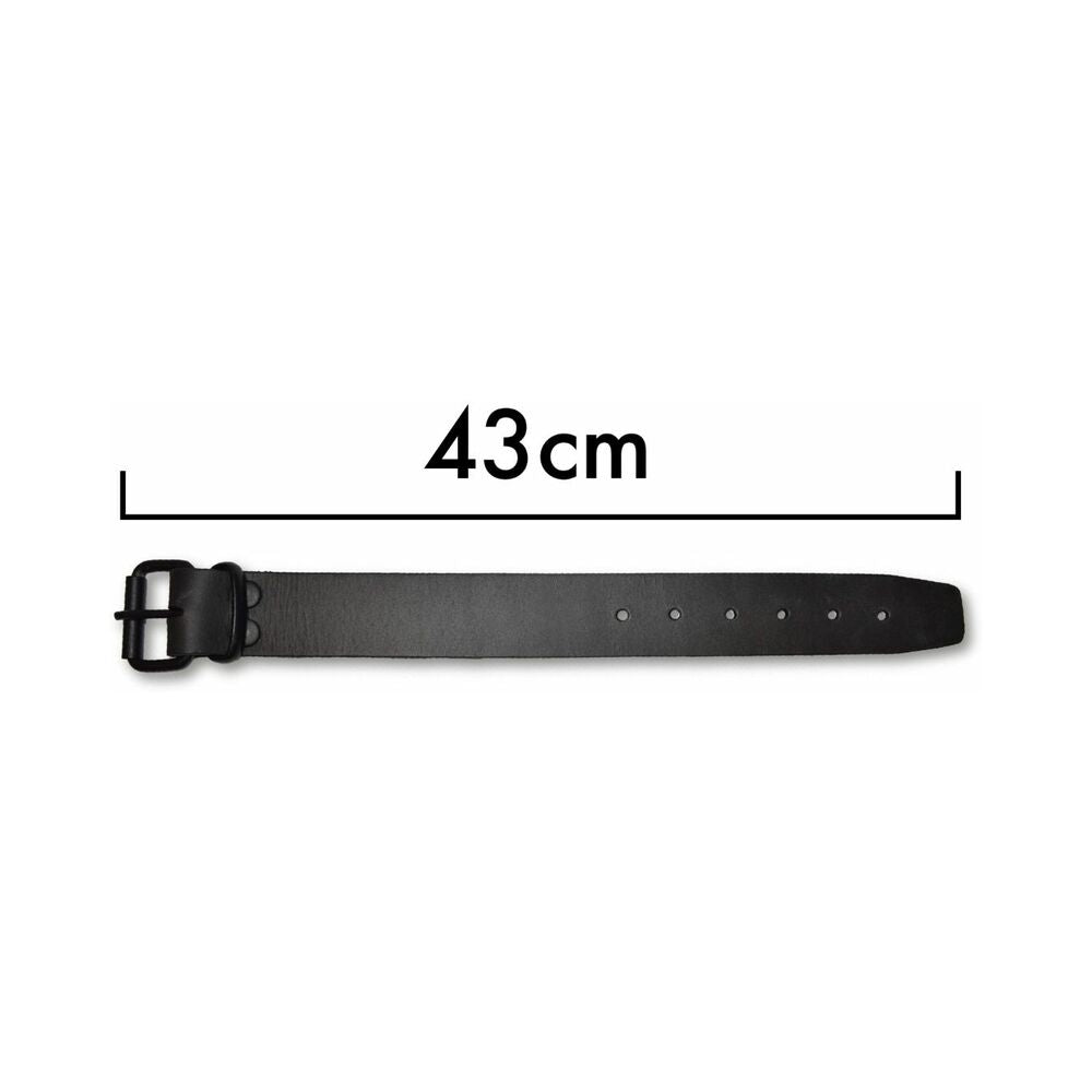 Prowler RED Leather Buckle Bicep Band - Medium