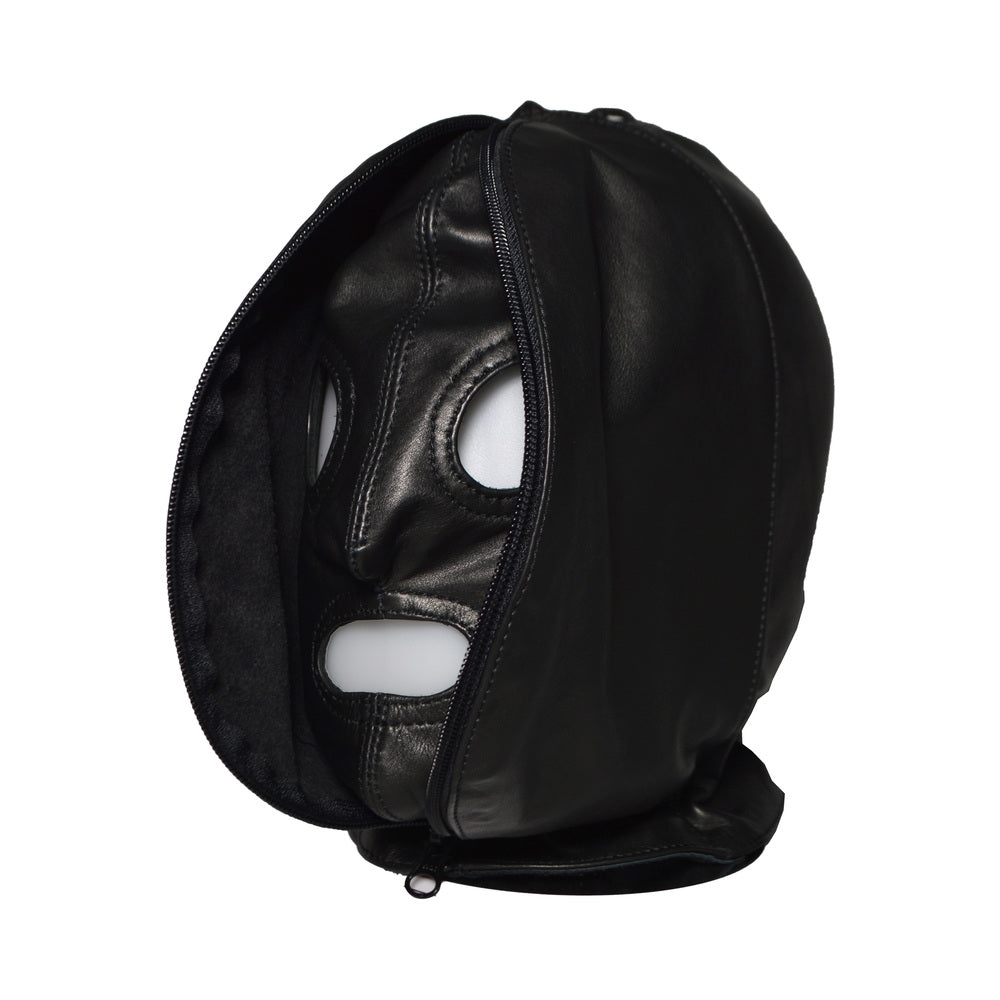 Prowler RED Leather Double Hood/Front Zi