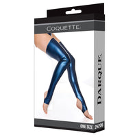 Coquette Darque Stockings - Blue O/S