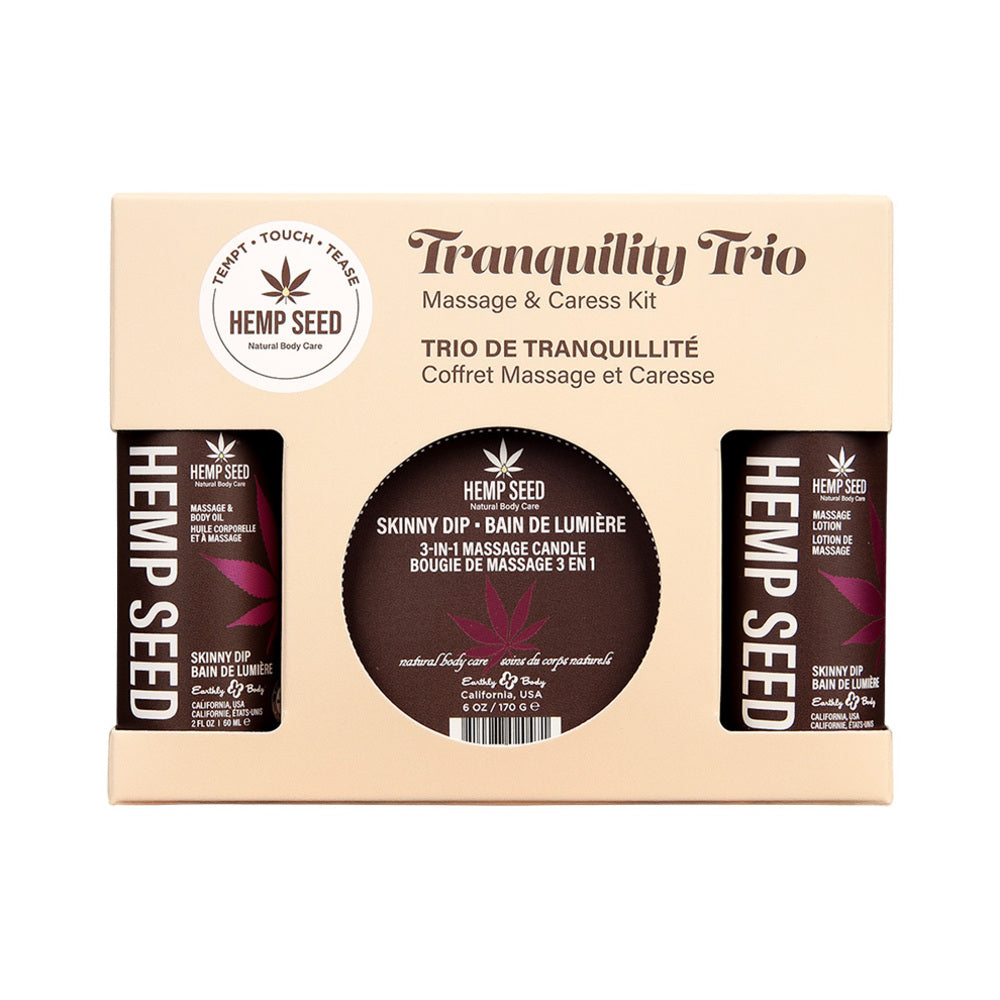Earthly Body Massage in a Box Gift Set - Skinny Dip
