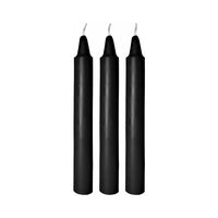 Me You Us Drip Candles 3 Pack Black