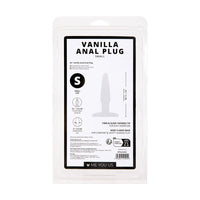 Small Anal Plug - Me You Us Vanilla