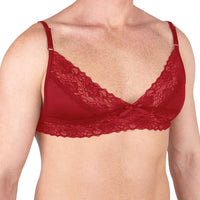 Prowler Lace Bra in Red