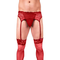 Prowler Red Lace Garter Set Medium