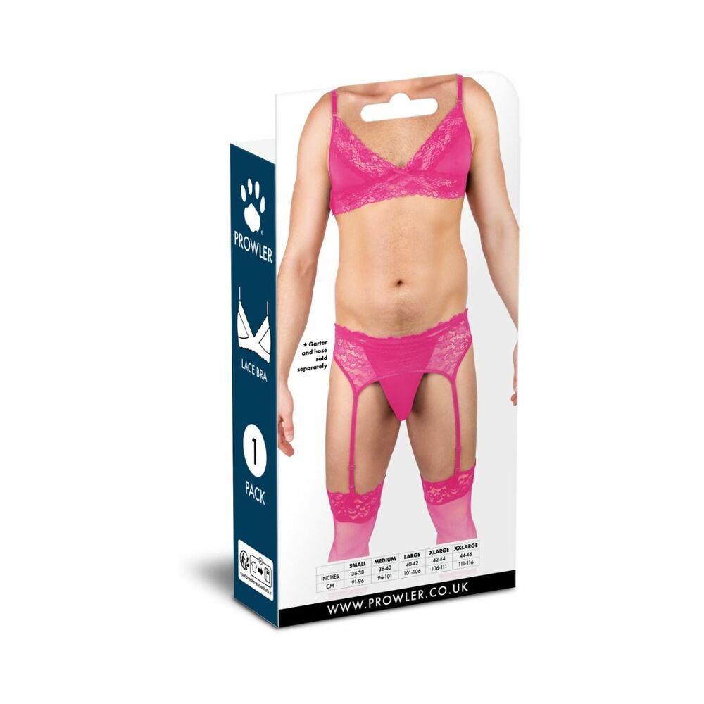 Prowler Pink Lace Bra Xlarge
