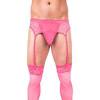 Prowler Lace Garter Set