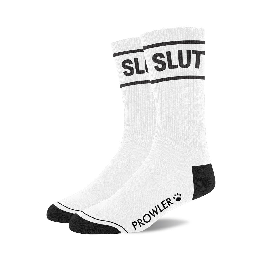 Prowler RED Slut Socks - Bold Statement