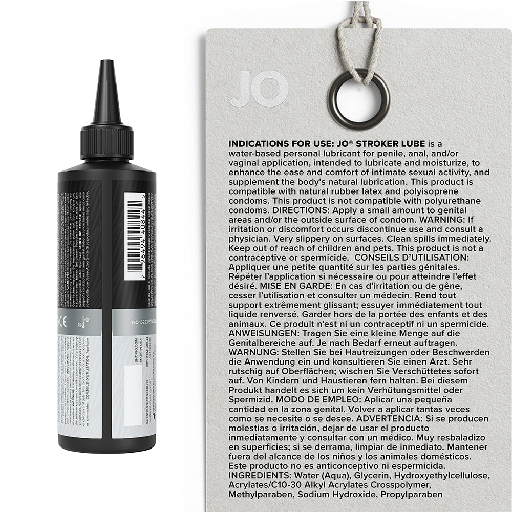 JO Stroker Water-Based Lubricant - 8oz