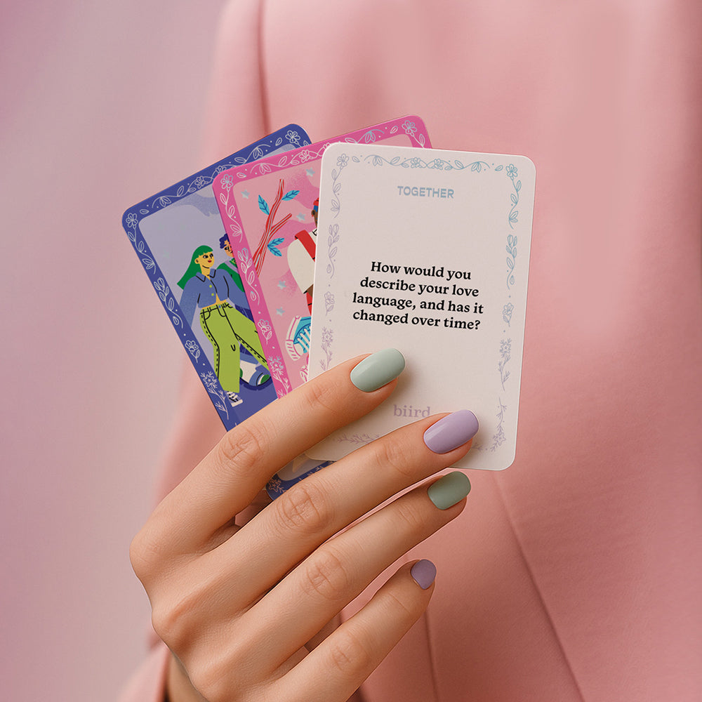Biird Together Couples Card Game