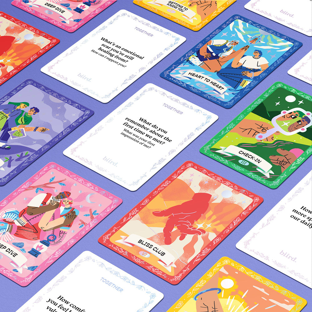 Biird Together Couples Card Game