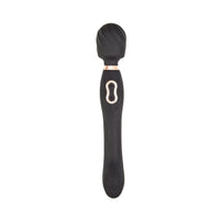 The Beat Dual Pleasure Wand Vibrator - Black