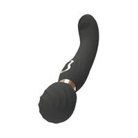 The Beat Dual Pleasure Wand Vibrator - Black