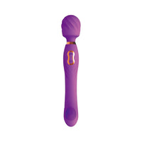 The Beat Dual Pleasure Wand Vibrator - Purple
