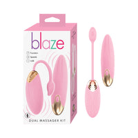 Blaze Dual Massager Kit - Pink