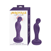 The Royale P-Spot Pleasure Vibrator - Purple