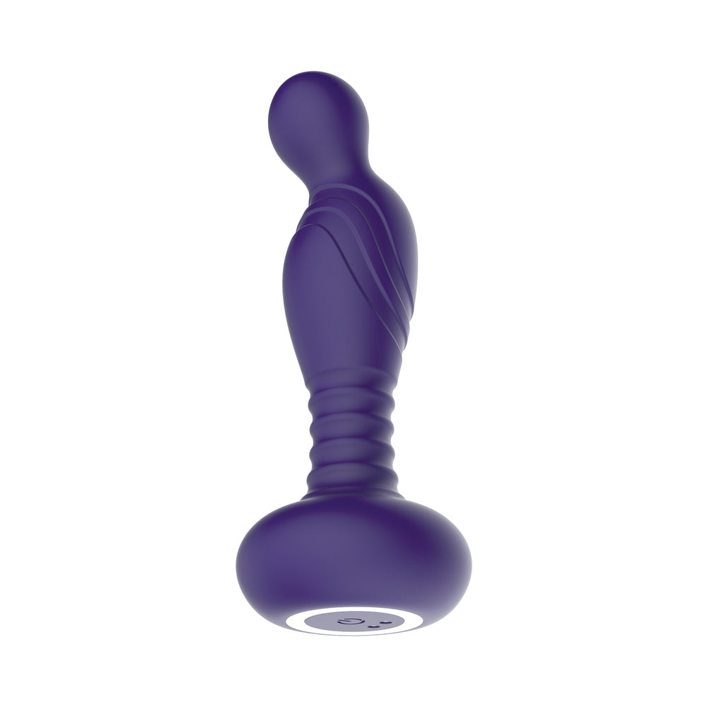 The Royale P-Spot Pleasure Vibrator - Purple