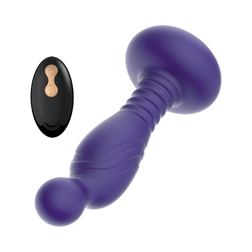 The Royale P-Spot Pleasure Vibrator - Purple
