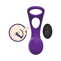 Royale P-Spot Massager Vibrator - Purple
