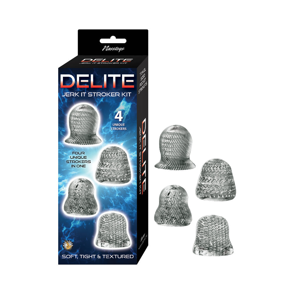 Delite Jerk It Stroker Kit - Smoke