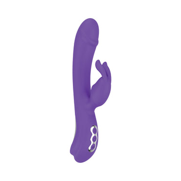 Intruder Wiggling Rabbit Vibrator - Purple