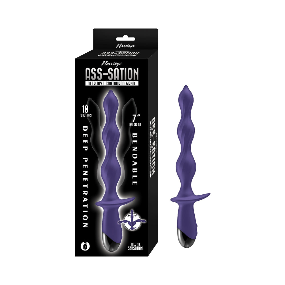 Ass-Sation Deep Dive Contour Wand - Purple