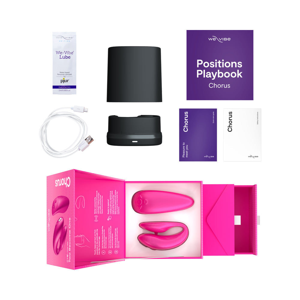 We-Vibe Chorus Couples Vibrator - Cosmic Pink
