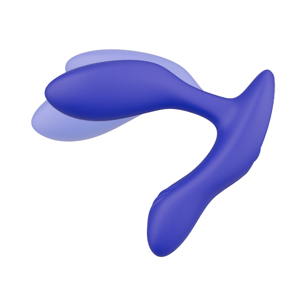 We-Vibe Vector+ Dual Stim Prostate Massager - Blue