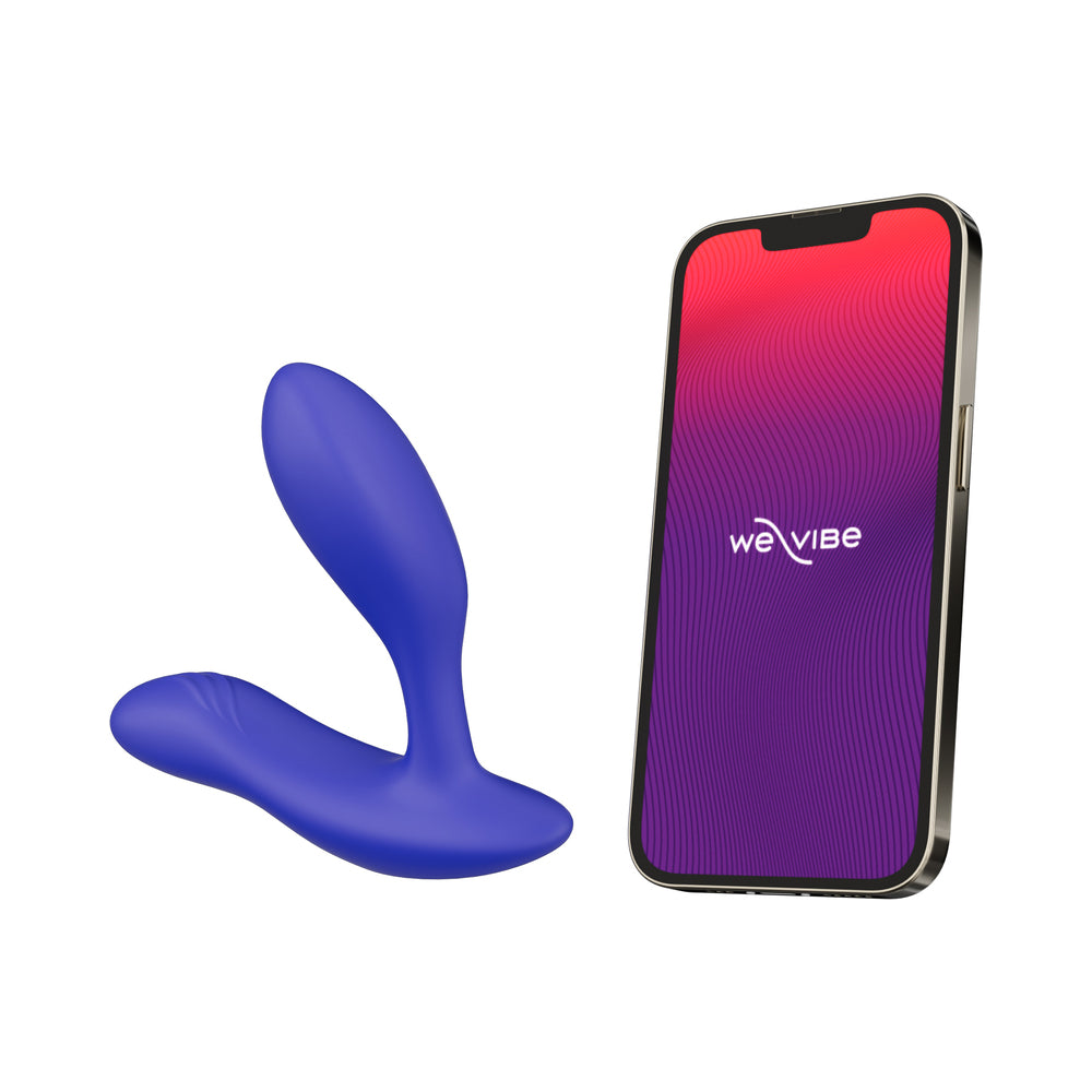 We-Vibe Vector+ Dual Stim Prostate Massager - Blue