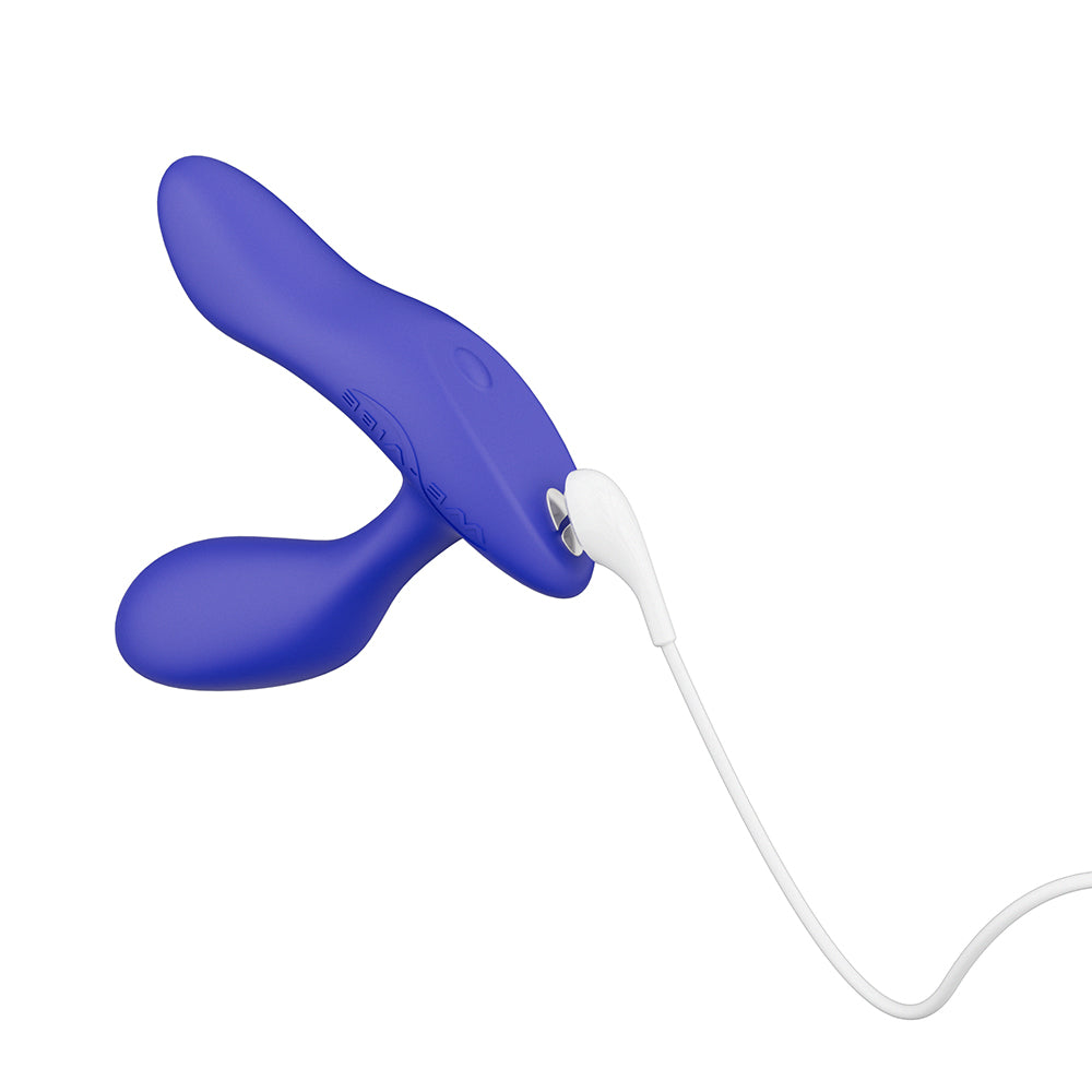 We-Vibe Vector+ Dual Stim Prostate Massager - Blue