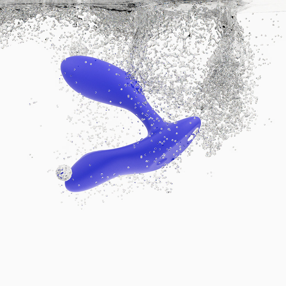 We-Vibe Vector+ Dual Stim Prostate Massager - Blue