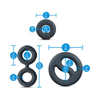 Performance Plus Throttle Cock Ring Set - Black