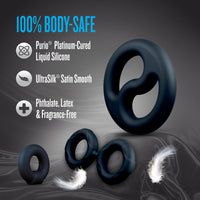 Performance Plus Throttle Cock Ring Set - Black